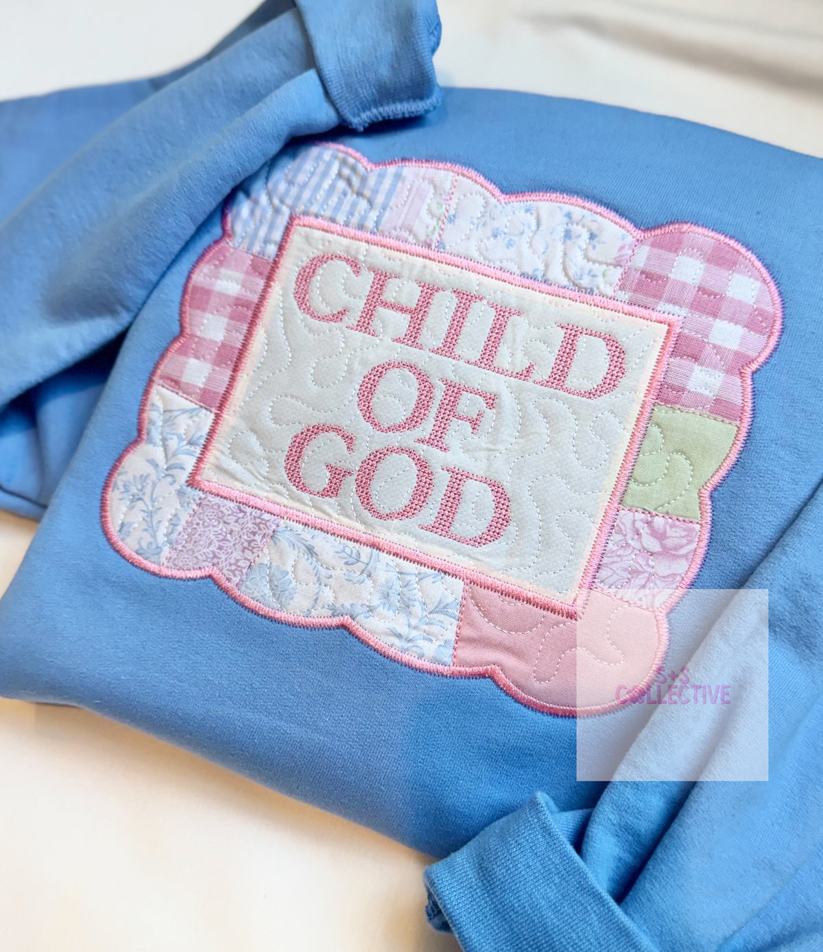Child of God Quilted Sweatshirt