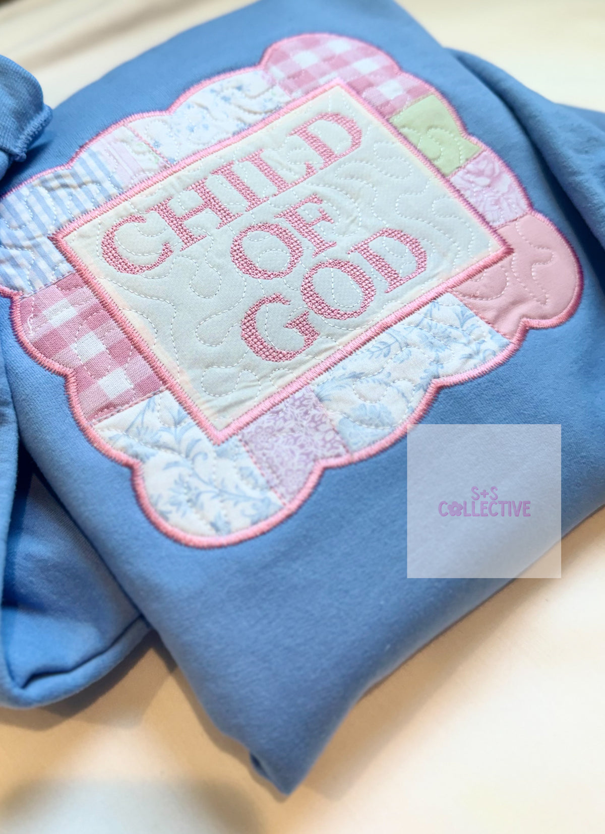 Child of God Quilted Sweatshirt