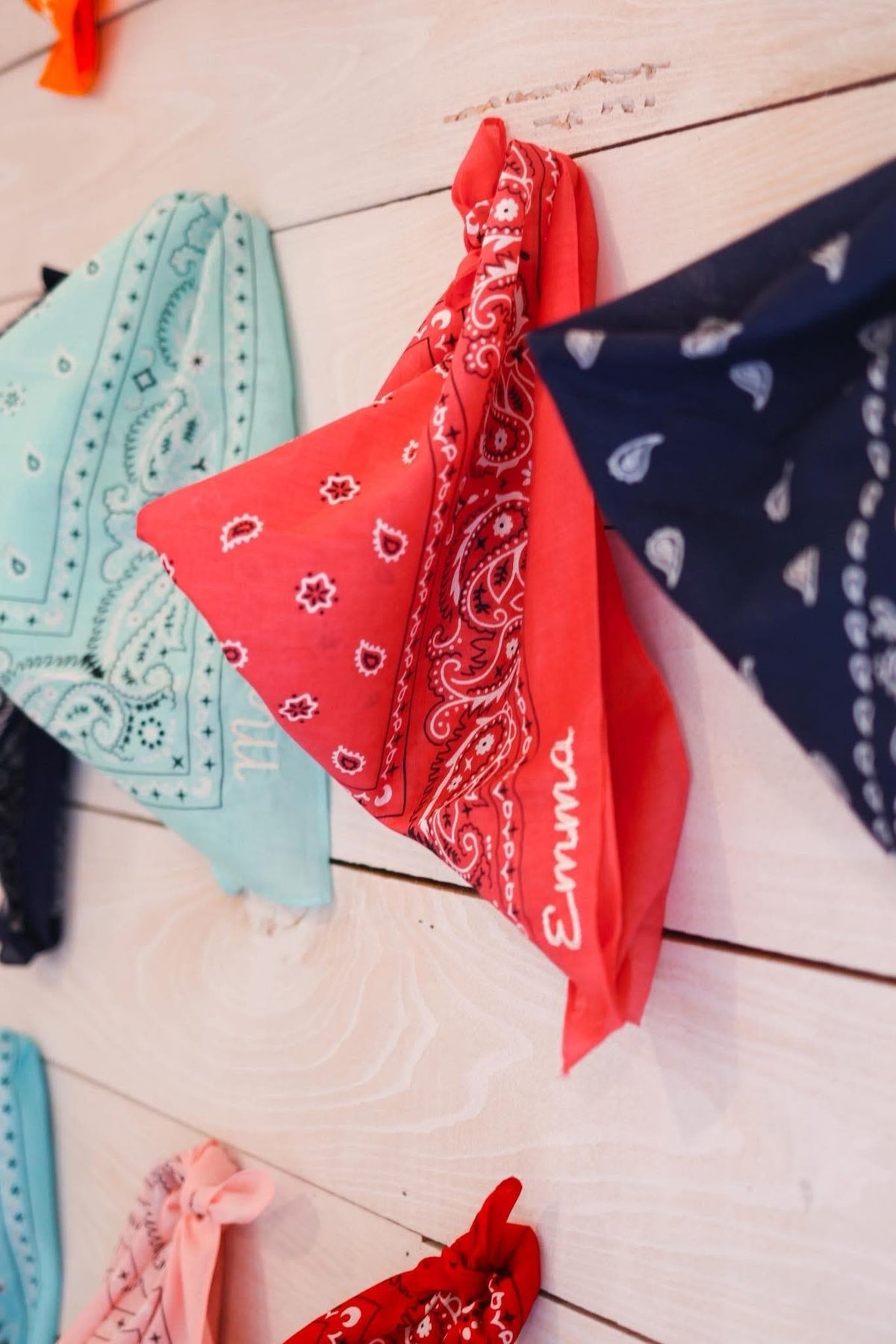 Personalized Embroidered Bandana | Custom Name Bandana | Birthday Party Favor | Bachelorette Party | Nashville Trip | Sports Team Accessory