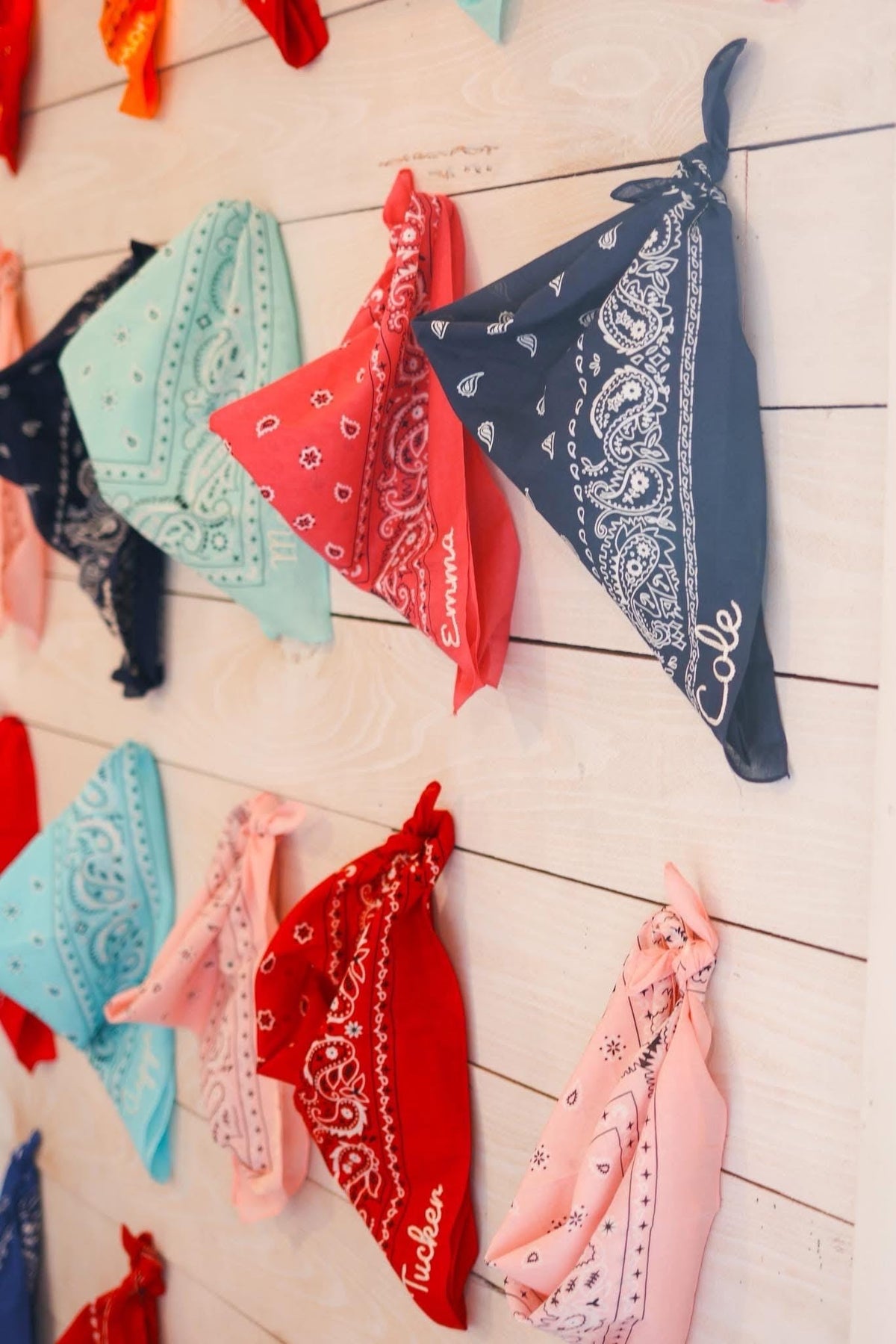 Personalized Embroidered Bandana | Custom Name Bandana | Birthday Party Favor | Bachelorette Party | Nashville Trip | Sports Team Accessory