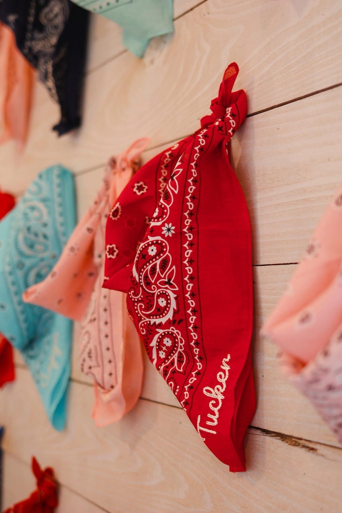 Personalized Embroidered Bandana | Custom Name Bandana | Birthday Party Favor | Bachelorette Party | Nashville Trip | Sports Team Accessory