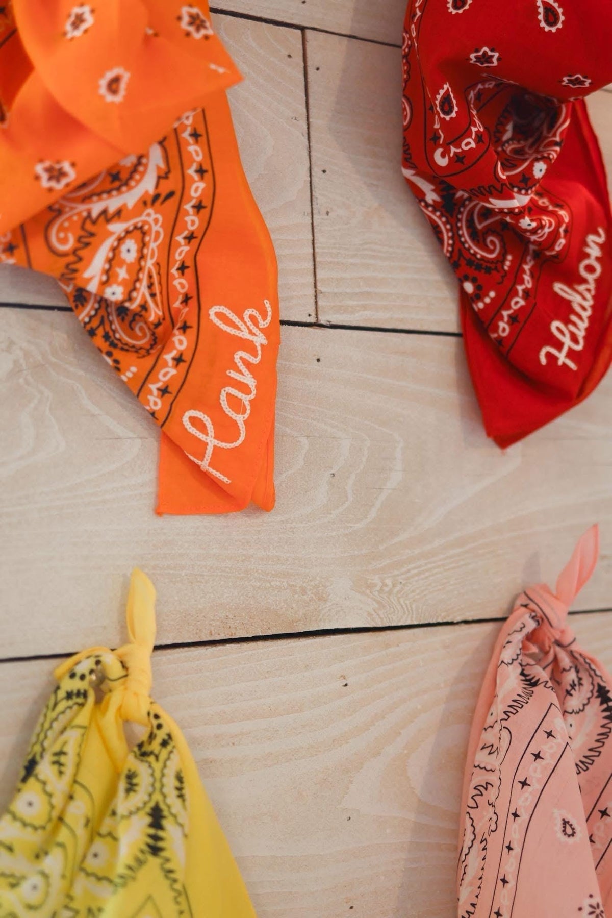 Personalized Embroidered Bandana | Custom Name Bandana | Birthday Party Favor | Bachelorette Party | Nashville Trip | Sports Team Accessory